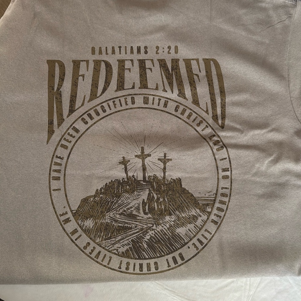 Redeemed short sleeve T shirt M